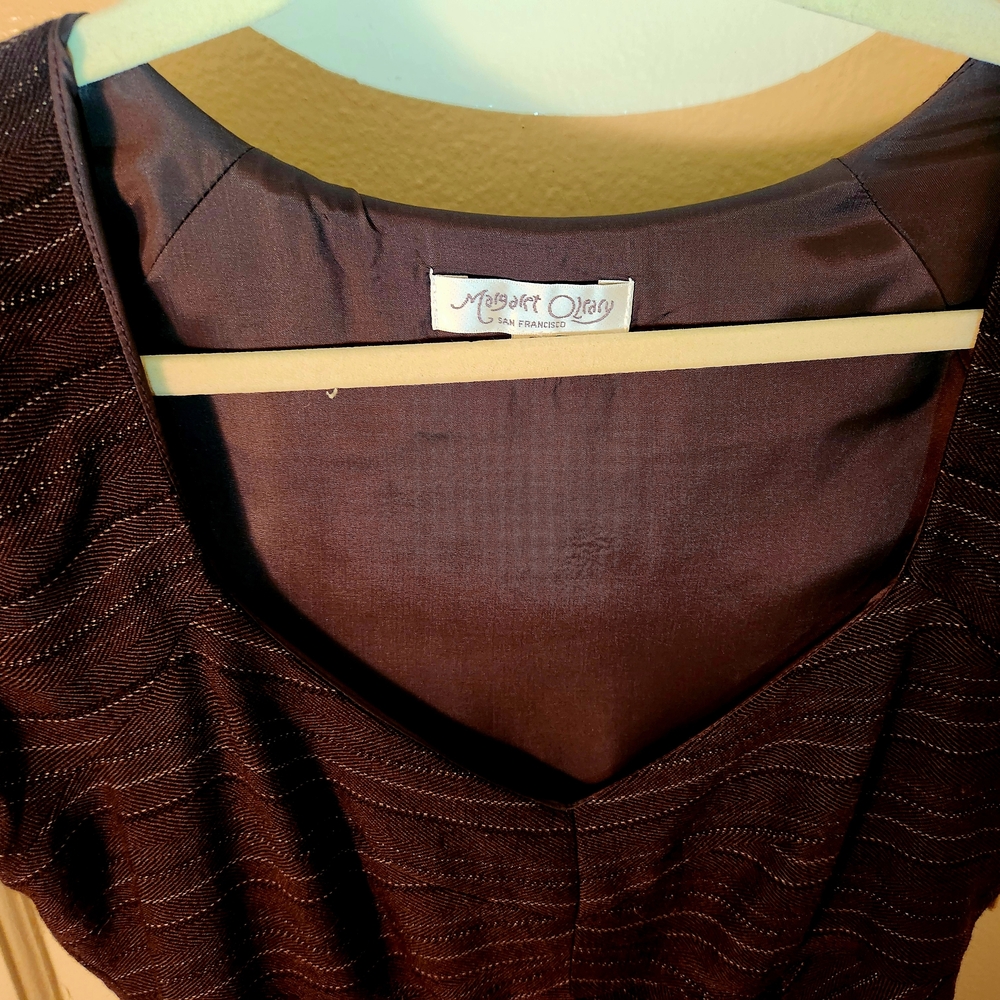 Margaret O'Leary Brown Dress